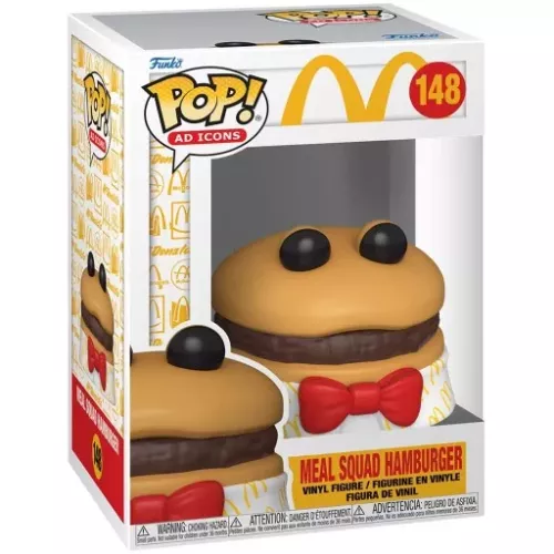 Funko Pop! Meal Squad Hamburger #148 McDonald's Ad Icons Box