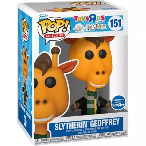 Funko Pop! Slytherin Geoffrey #151 Toys "R" Us Canada Wizarding World Harry Potter Box