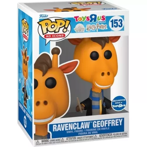 Funko Pop! Ravenclaw Geoffrey #153 Toys "R" Us Canada Wizarding World Harry Potter Box