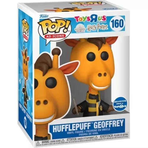 Funko Pop! Hufflepuff Geoffrey #160 Toys "R" Us Canada Wizarding World Harry Potter Box