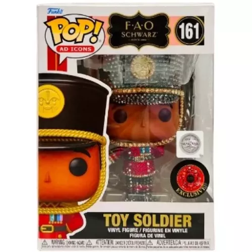 Funko Pop! Toy Soldier #161 Swarovski Crystal FAO Schwarz Since 1862 Box