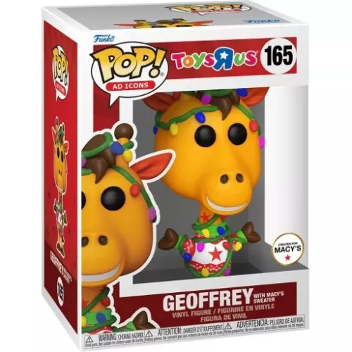 Funko Pop! Geoffrey with Macy's Sweater #165 Toys "R" Us Box