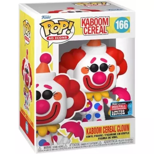 Funko Pop! Kaboom Cereal Clown #166 Ad Icons Vinyl Figure Box