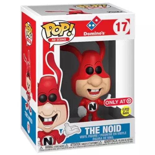 Funko Pop! The Noid #17 Glows in the Dark Domino's Box