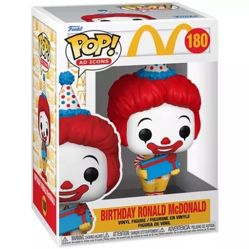 Funko Pop! Birthday Ronald McDonald #180 McDonald's Box