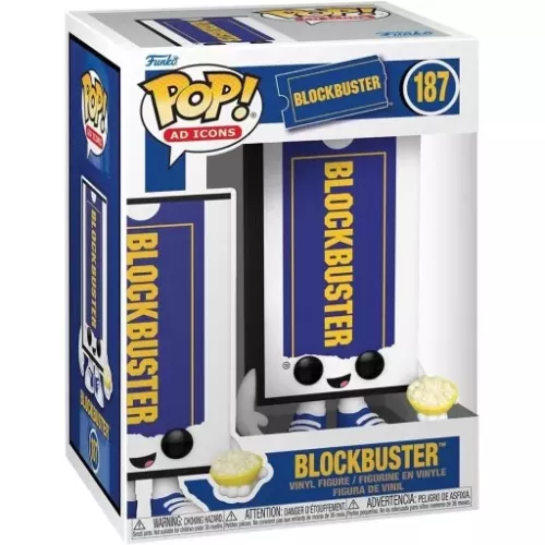 Funko Pop! Blockbuster #187 Ad Icons Vinyl Figure Box