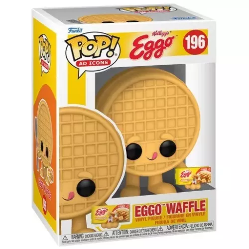 Funko Pop! Eggo Waffle #196 Kellogg's Eggo Ad Icons Box
