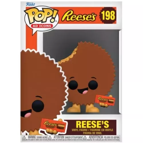 Funko Pop! Reese's #198 Ad Icons Vinyl Figure Box