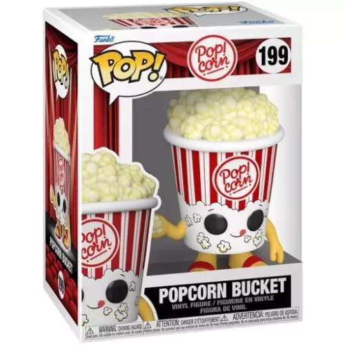 Funko Pop! Popcorn Bucket #199 Pop! Corn Foodies Vinyl Figure Box
