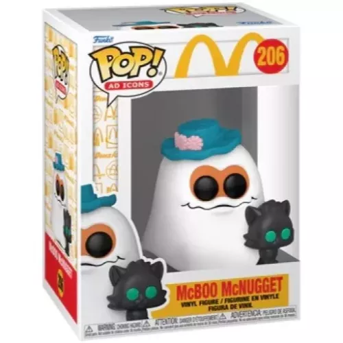Funko Pop! McBoo McNugget #206 McDonald's Ad Icons Box