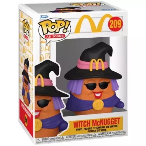 Funko Pop! Witch McNugget #209 McDonald's Ad Icons Box