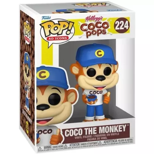 Funko Pop! Coco the Monkey #224 Kellogg's Coco Pops Box