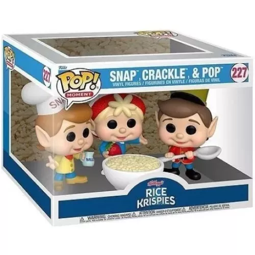 Funko Pop! Snap, Crackle, & Pop #227 Kellogg's Rice Krispies Box