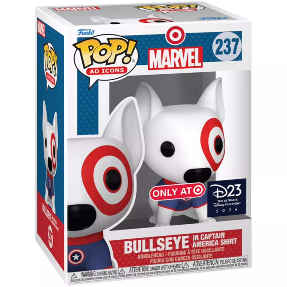 Bullseye in Captain America Shirt Box
