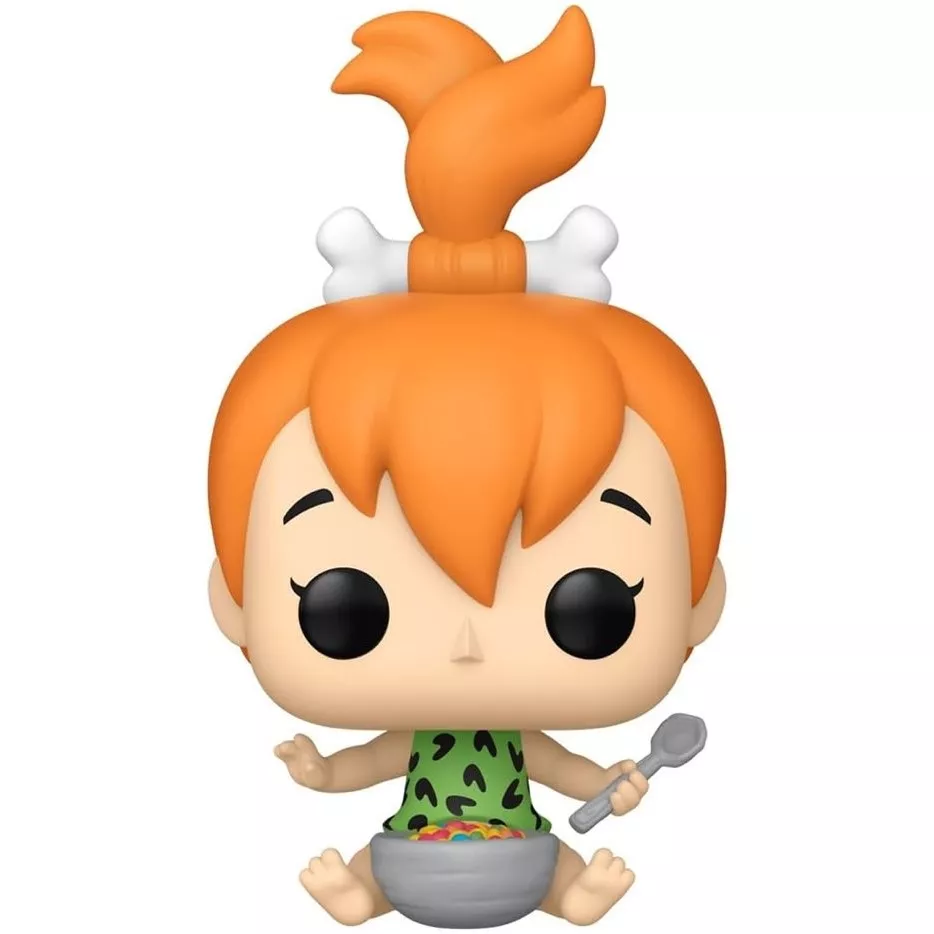 Pebbles Flintstone with Fruity Pebbles