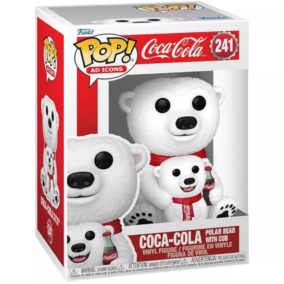 Coca-Cola Polar Bear with Cub Box