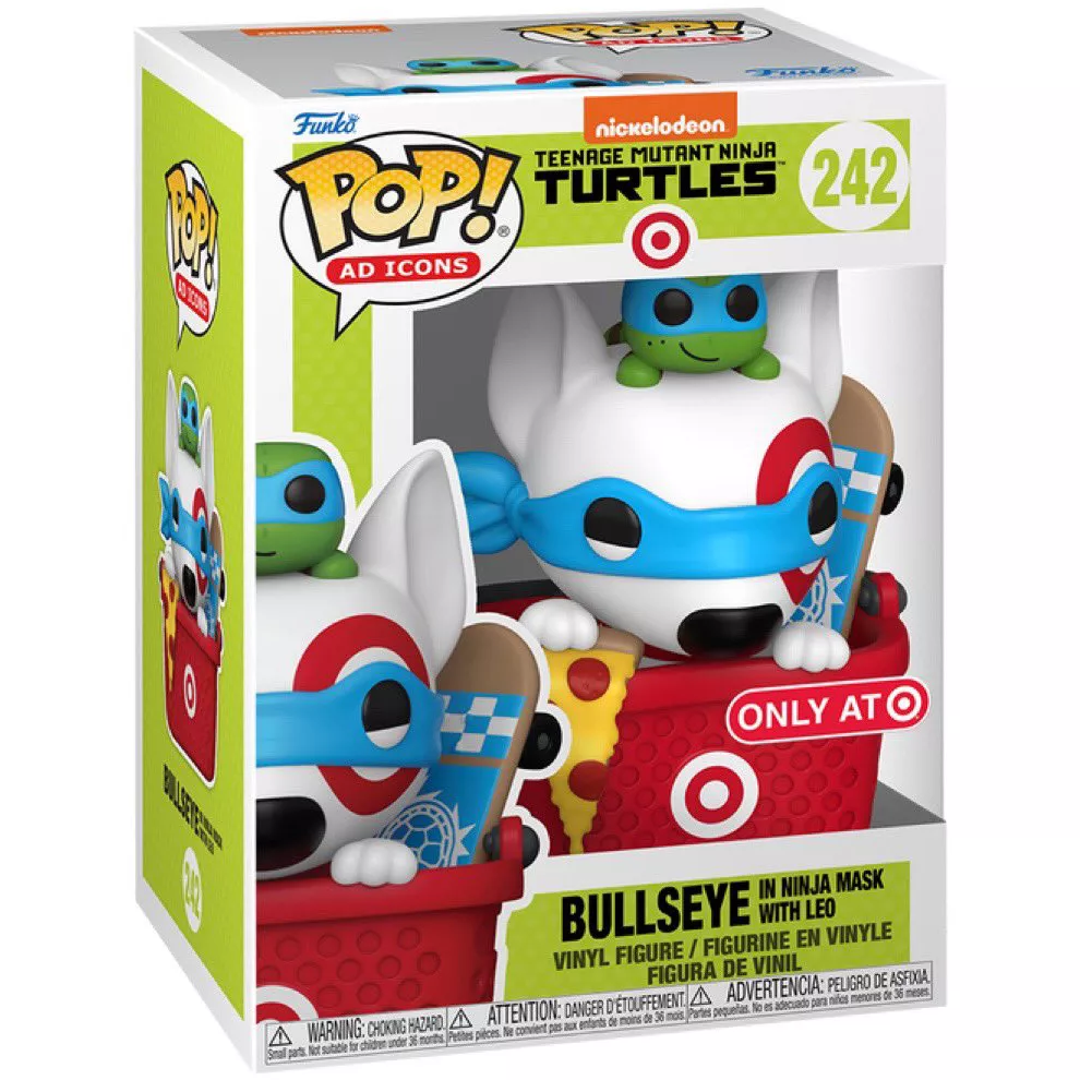 Bullseye in Ninja Mask with Leo Box