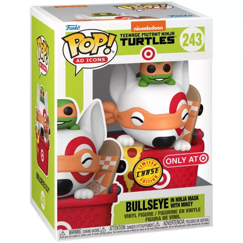 Funko Pop! Bullseye in Ninja Mask with Mikey #243 Chase Box