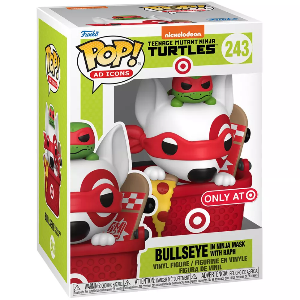 Bullseye in Ninja Mask with Raph Box
