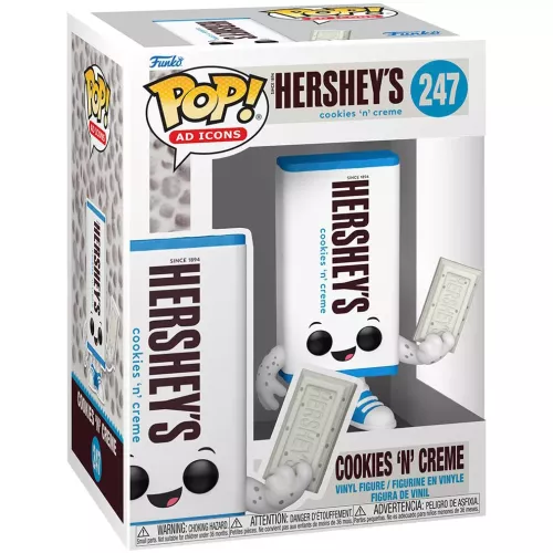 Funko Pop! Cookies 'N' Creme #247 Since 1894 Hershey's Cookies 'N' Creme Box
