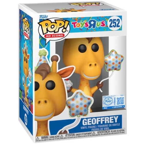 Funko Pop! Geoffrey #252 Birthday Toys "R" Us Ad Icons Box