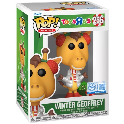 Funko Pop! Winter Geoffrey #256 Metallic Toys "R" Us Box