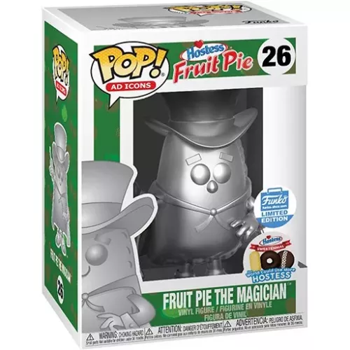 Funko Pop! Fruit Pie the Magician #26 Platinum Hostess Fruit Pie Box