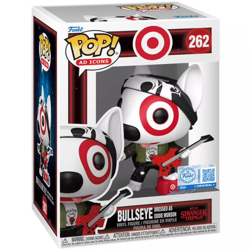 Bullseye Dressed as Eddie Munson Box