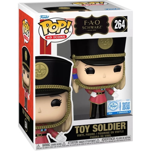 Funko Pop! Toy Soldier #264 FAO Schwarz Since 1862 Box