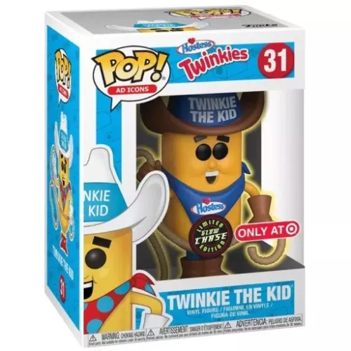 Funko Pop! Twinkie the Kid #31 Chase Glows in the Dark Box