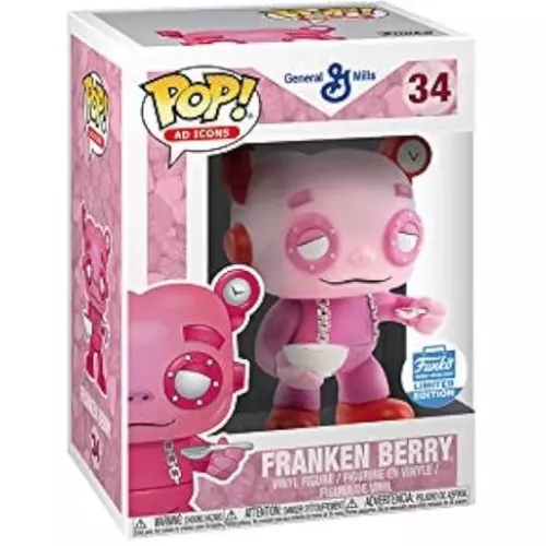 Funko Pop! Franken Berry #34 General Mills Ad Icons Box