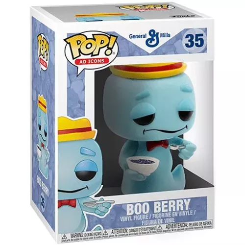 Funko Pop! Boo Berry #35 General Mills Ad Icons Vinyl Figure Box