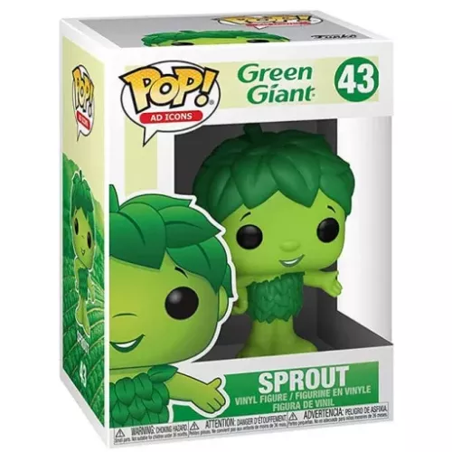 Funko Pop! Sprout #43 Green Giant Ad Icons Vinyl Figure Box