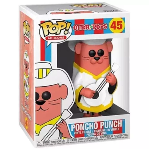 Funko Pop! Poncho Punch #45 Otter Pops Ad Icons Vinyl Figure Box