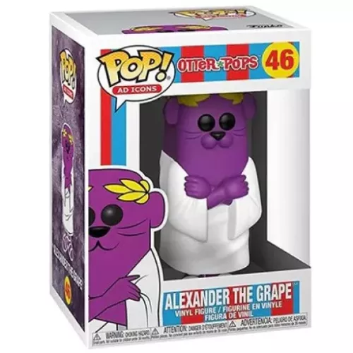 Funko Pop! Alexander the Grape #46 Otter Pops Ad Icons Box