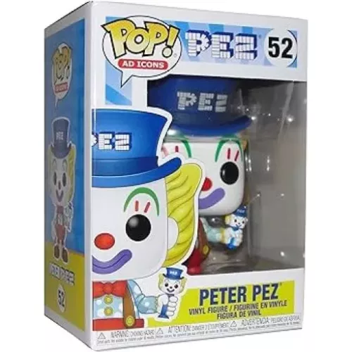 Funko Pop! Peter PEZ #52 Ad Icons Vinyl Figure Box