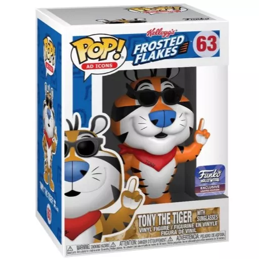 Tony the Tiger with Sunglasses Box