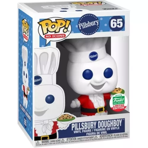 Funko Pop! Pillsbury Doughboy #65 Christmas Ad Icons Box