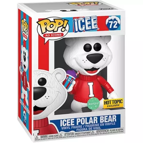 Funko Pop! Icee Polar Bear #72 Scented Ad Icons Vinyl Figure Box