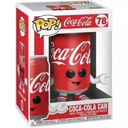 Funko Pop! Coca-Cola Can #78 Foodies Vinyl Figure Box