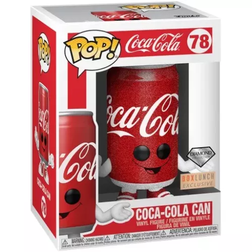 Funko Pop! Coca-Cola Can #78 Diamond Collection Foodies Box