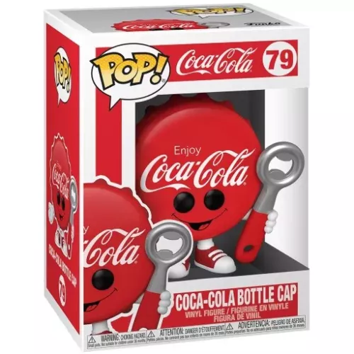Funko Pop! Coca-Cola Bottle Cap #79 Foodies Vinyl Figure Box