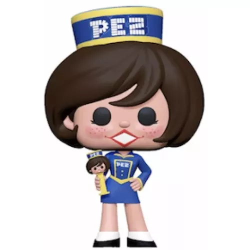 Funko Pop! PEZ Girl #80 Brunette Ad Icons Vinyl Figure