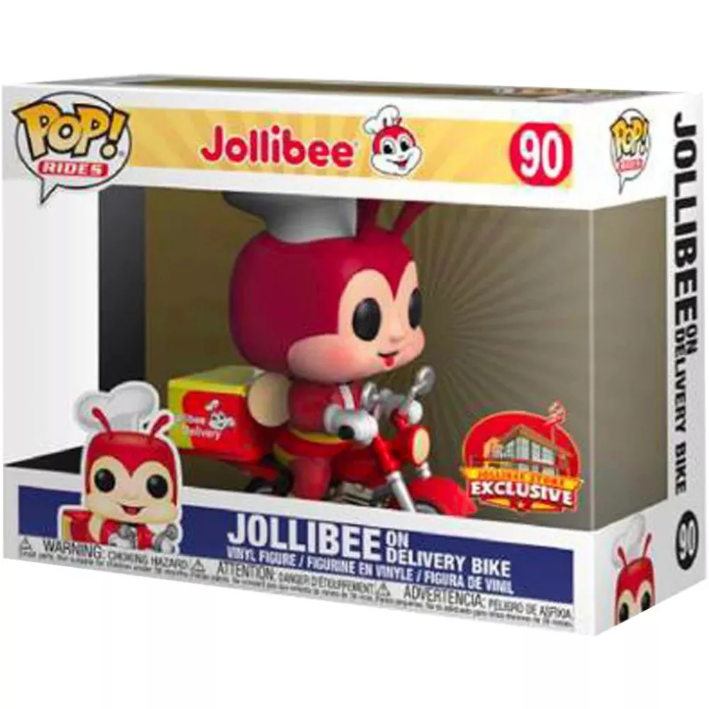Jollibee on Delivery Bike Box
