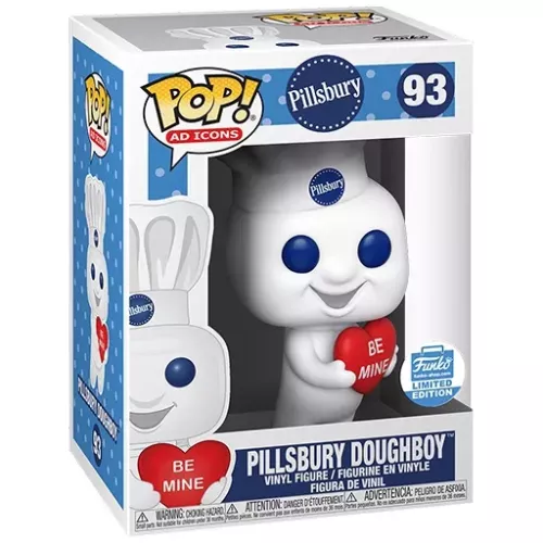 Funko Pop! Pillsbury Doughboy #93 Valentine's Day Ad Icons Box