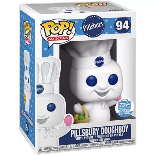 Funko Pop! Pillsbury Doughboy #94 Easter Ad Icons Vinyl Figure Box