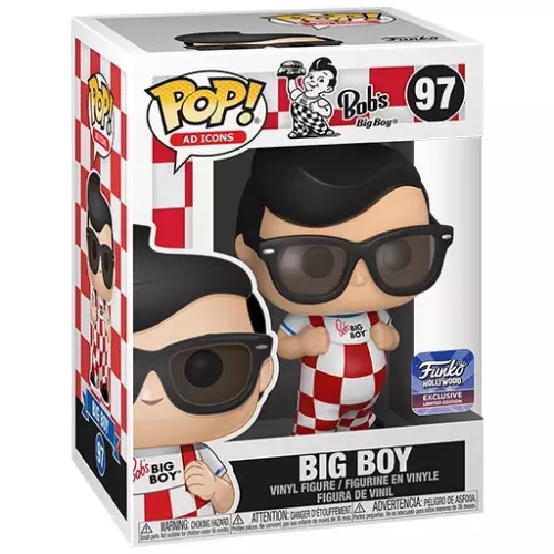 Funko Pop! Big Boy #97 Bob's Big Boy Ad Icons Vinyl Figure Box