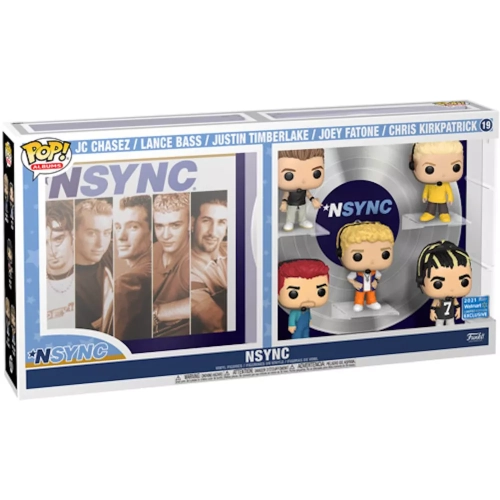 Funko Pop! Nsync Debut #19 JC Chasez / Lance Bass / Justin Timberlake / Joey Fatone / Chris Kirkpatrick Box