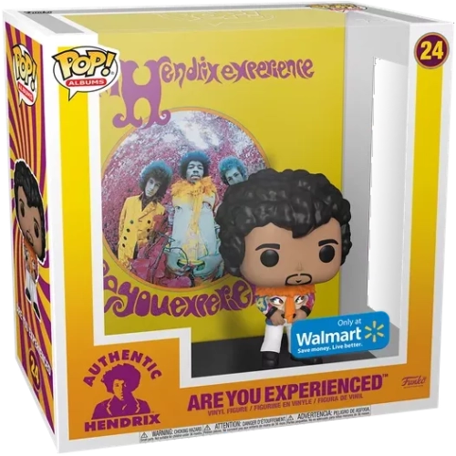 Funko Pop! Are You Experienced #24 Jimi Hendrix Authentic Hendrix Box