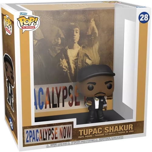 Funko Pop! Tupac Shakur #28 2Pacalypse Now Albums Vinyl Figure Box